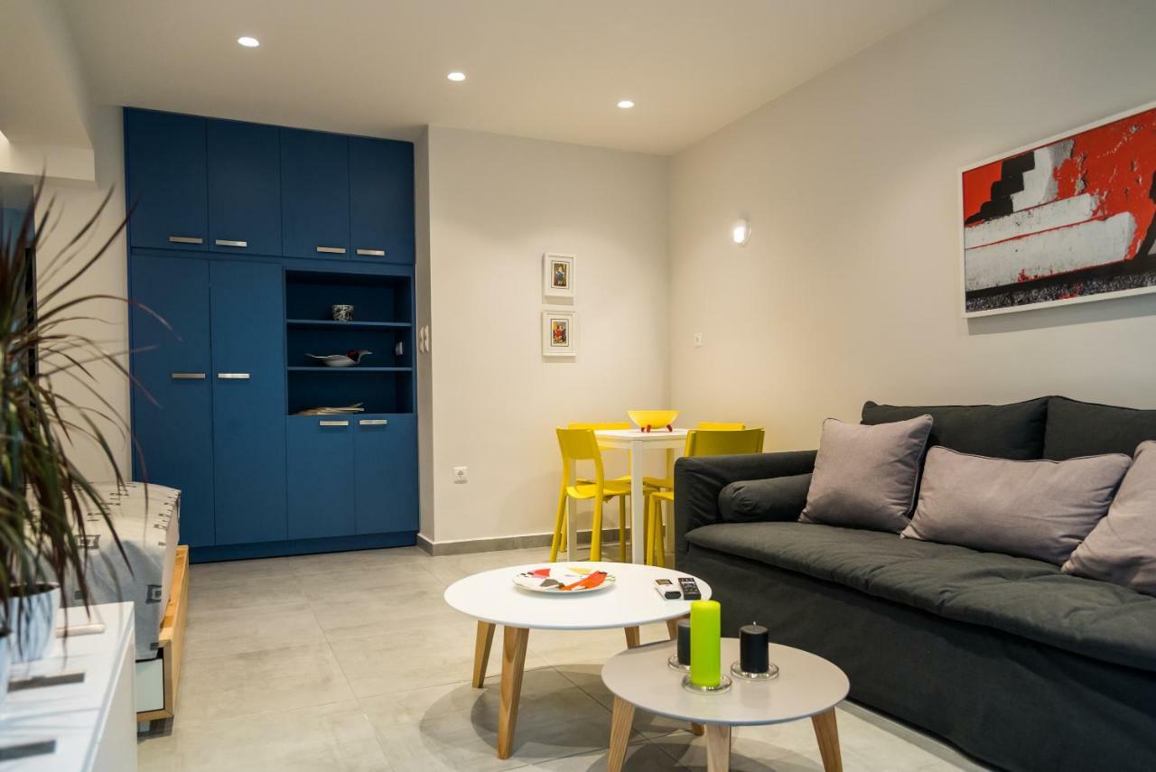 Central Cozy Studio With A Secret Garden Atenas Exterior foto