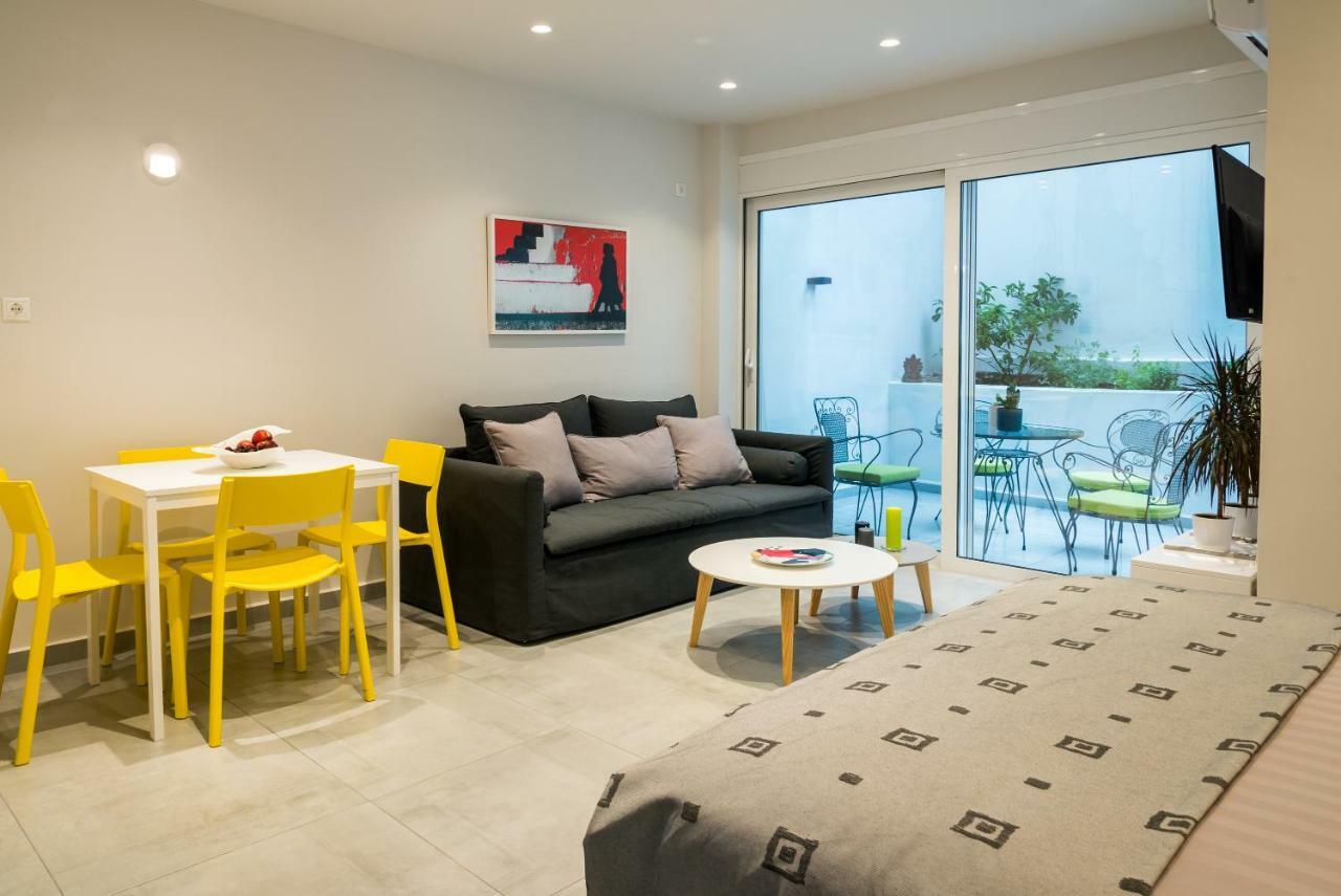 Central Cozy Studio With A Secret Garden Atenas Exterior foto